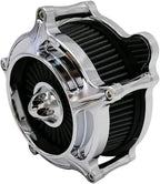 Harley Air Cleaner Turbine Intake Chrome Filter Kit Cnc Cut by Unknown