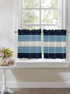 Vintage Country Woodcuts Window Valance Curtains, 2 Panel - Image 5