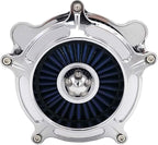 Harley Air Cleaner Turbine Intake Chrome Filter Kit Cnc Cut - Image 5
