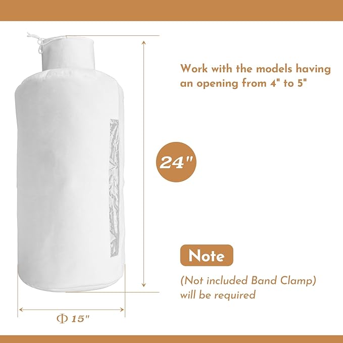 70334 Upgrade Dust Collector Filter Bags, - Image 2