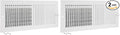 EZ-FLO 16 x 6 Inch White Air Vent Cover by EZ-FLO