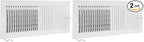 EZ-FLO 16 x 6 Inch White Air Vent Cover by EZ-FLO