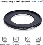 72mm Lens to 49mm Camera Lens Adapter, 72mm-49mm Filter Step-Down Ring - Image 2
