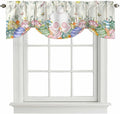 Easter Tie Up Valance Curtains for Windows, Kitchen Curtains Window Shades by Unknown