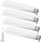 4-Pack MicroFilter fit for SEBO Auto-X S | Replacement Vacuum Filters for by Unknown