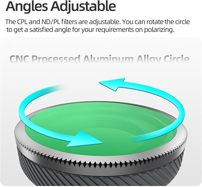 ND64/PL Filter Compatible with Insta363 GO Ultra Camera ND Lens Filter - Image 3