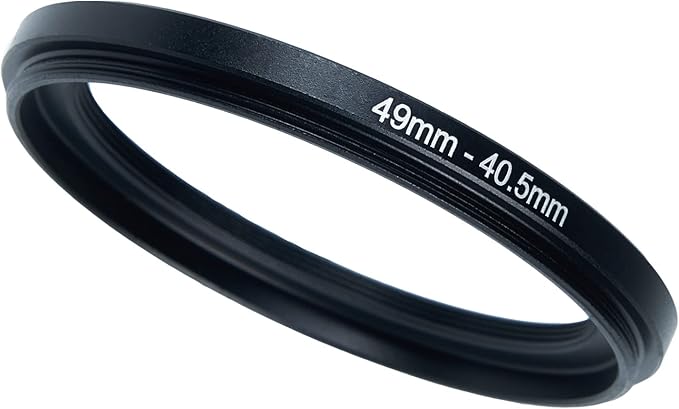 49mm to 40.5mm Step-Down Ring Filter Adapter by BETUYESS