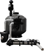 HALF OFF PONDS Simply Clear PRO Koi Pond Filter System: 2HP Blower, 160 watt UV by HALFOFFPONDS