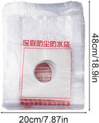 Electric Hammer Dust Bag – Drill Dust Sealr, Hole Saw Catcher | 100PCS Fine - Image 4