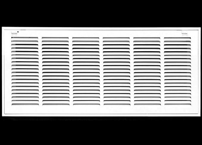HVAC Premium 28 x 12 Duct Opening Steel Return Air Filter Grille, by HVACPremium