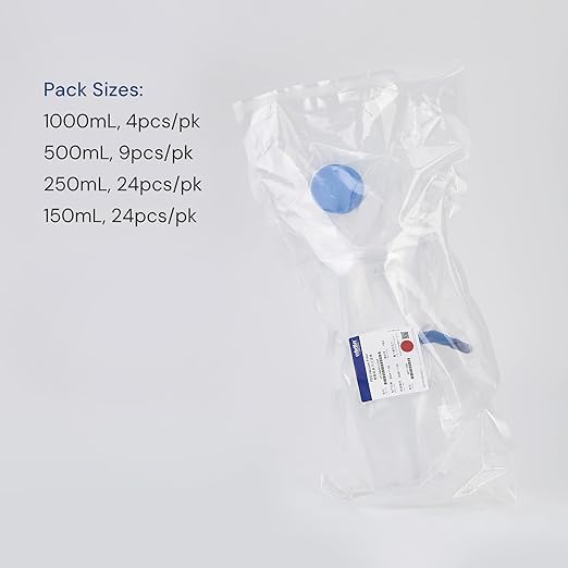 Pack of 9 Diposable Vacuum Filter Units 500mL 0.2μm PES Hydrophilic Membrane - Image 6