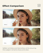 K&F CONCEPT 58mm Black Diffusion 1/4 Filter Mist Cinematic Effect Filter - Image 5