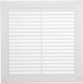 Vent Systems 6'' x 6'' Inch White Soffit Vent Cover by VentSystems