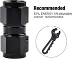 EVIL ENERGY 10AN Female to 10AN Female Straight Swivel Coupler Union Fitting - Image 4