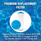 Doheny's PWW50L1 Pool Spa Filter | Filter - Image 2