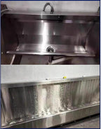Wall-Mounted Stainless Steel Urinal Trough - Image 5