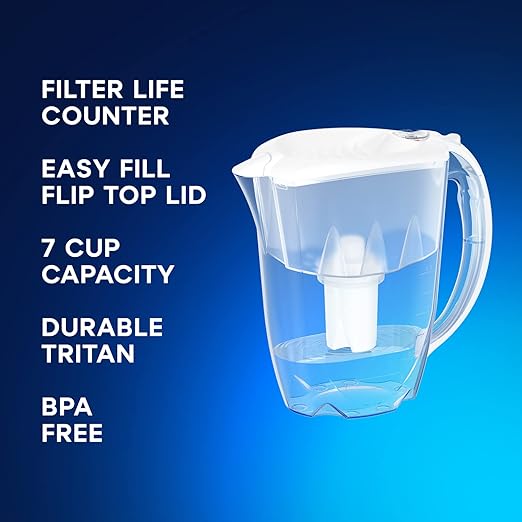 AQUAPHOR Water Filter Pitcher Ideal 7 Cup - Image 2