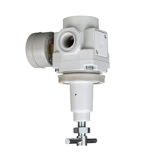 PneumaticPlus SAR300T-N03BG Air Pressure Regulator 3/8" NPT, Gauge & Bracket - Image 4