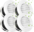 Soffit Vents 6 Inch, Round Exhaust Air Vent Cover by Unknown