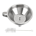 Stainless-Steel Funnel Resin Filter Cup by Unknown