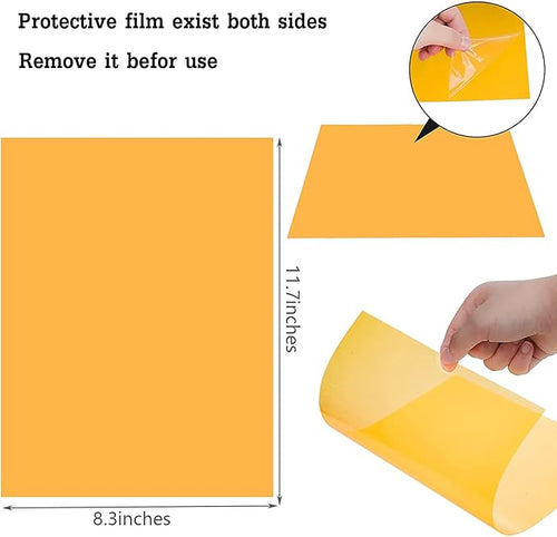 30 Pack Gel Light Filter Color Correction Colored Overlays Transparent Color - Image 2