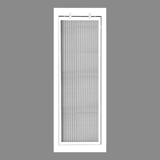HVAC Premium 8'' x 32'' Cube Core Eggcrate Return Air Filter Grille by HVACPremium