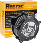 Air Filter Intake Filter System Kit Cnc Cut Air Cleaner Chrome Filter Kit - Image 5