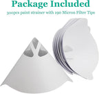 100pcs 190 Micron Paint Strainer, Paint Filter - Image 4