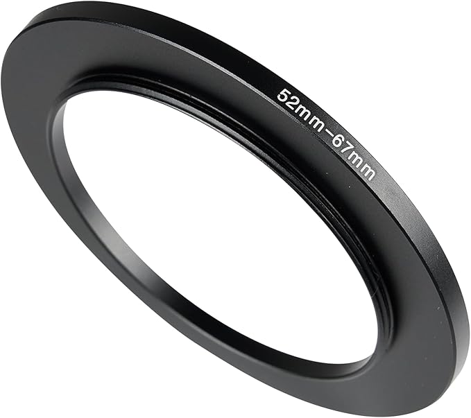 52-67mm Metal Step-Up/Down Ring Adapter Compatible by Unknown