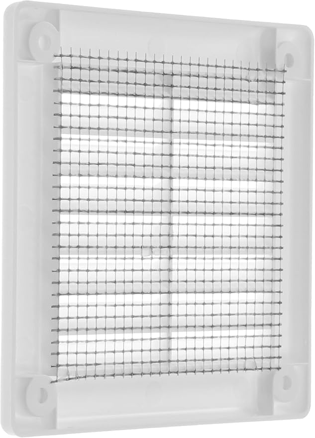 Vent Systems 3" x 3" White Plastic Soffit Vent Cover - Image 9