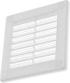 Vent Systems 4'' x 4'' Inch White Soffit Vent Cover - Image 7