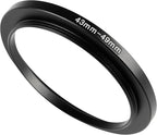 43-49mm Metal Step-Up Ring Adapter Compatible by Unknown