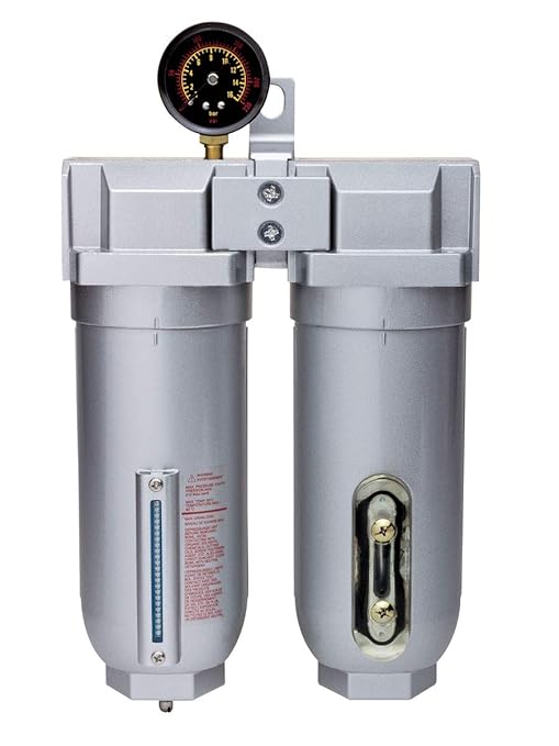 Rockwood 1/2 in. Npt 2 Stage Air Drying System Particulate Air Filter by EastwoodCo