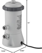 INTEX C1000 Krystal Clear Cartridge Filter Pump - Image 10