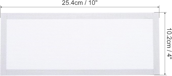 PATIKIL 4"x10" Magnetic Vent Cover, 6 Pack Floor Wall Air Registers Cover - Image 2