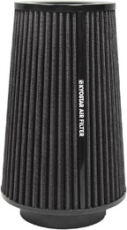 Universal 3/3.5/4" High-Flow Air Filter, Reusable Cone Cold Air Intake - Image 3