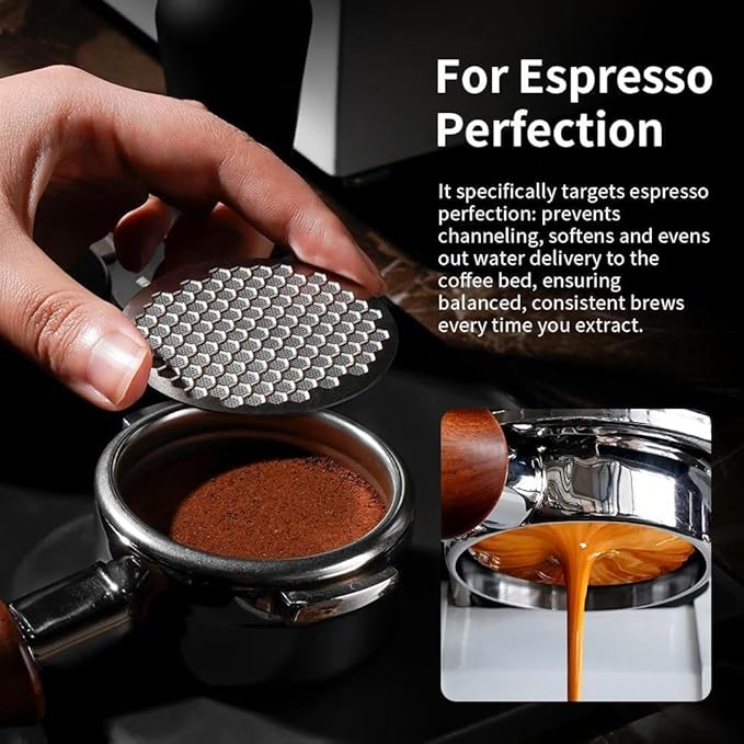 watchget 53mm Espresso Puck Screen Reusable Mesh Coffee Filter 0.8mm Thickness - Image 8