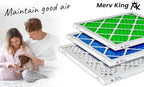 MervKing 20x25x4 Air Filter Actual Size: 19.88" x 24.88" x 4.31" MERV 8 MPR - Image 7