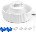 Ceramic Cat Water Fountain, Waatoos 2.1L/71oz Cupcake Pet Water Fountain by Waatoos