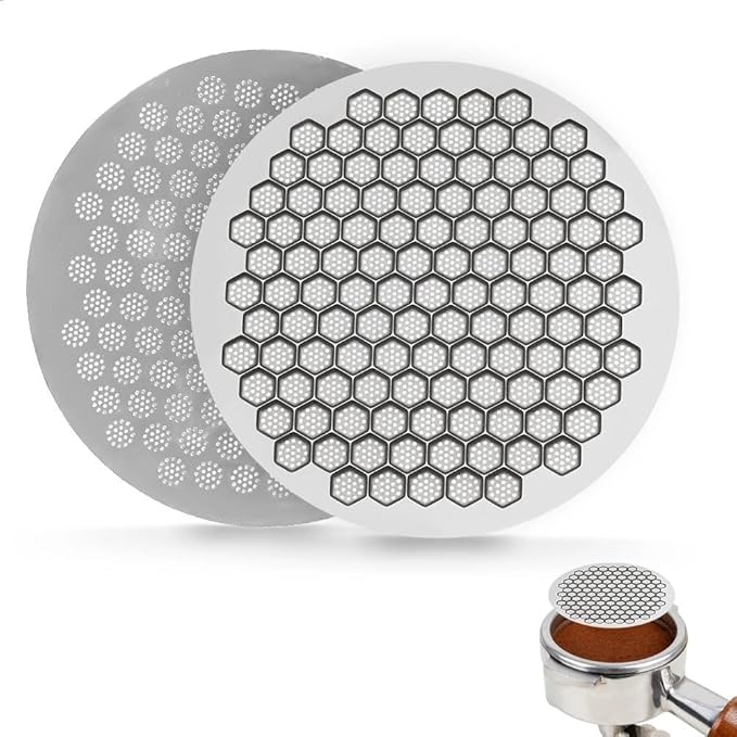 watchget 58.35mm Espresso Puck Screen Reusable Mesh Coffee Filter 0.7mm by watchget