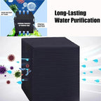 Aquarium Filter Cube with Activated Carbon – 2 Pack Reusable 2" Filter Media - Image 5