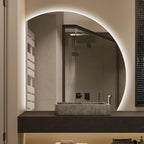 Bathroom Wall Mounted Mirror, LED Illuminated Vanity Mirror - Image 7