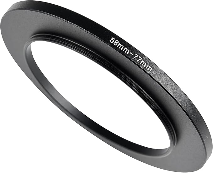 58-77mm Metal Step-Up/Down Ring Adapter Compatible by Unknown