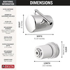 Delta Clarifi Standard Shower Filter Attachment Chrome - Image 6