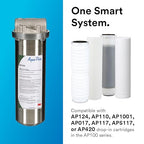 3M Aqua-Pure Whole House Std. Dia. Stainless Steel Filter Housing SST1HA. Heavy - Image 2