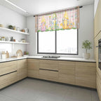 Happy Easter Sheer Valances for Windows 42"x12", Light Filtering Kitchen - Image 6
