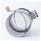 Sifting Strainer Fine Mesh Screen Stainless Steel Powdered Sugar Net - Image 4