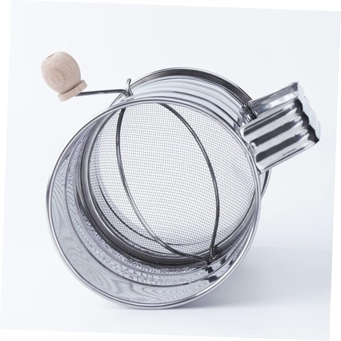 Sifting Strainer Fine Mesh Screen Stainless Steel Powdered Sugar Net - Image 4