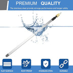 Lucstar Radiator Cleaning Wand & Car A/C Condenser Cleaner， Engine Cabin Air - Image 5