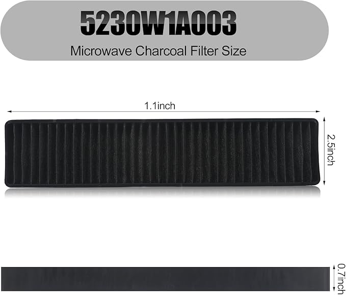 3 Pack Grease Filter & Charcoal Filters Set - Image 3
